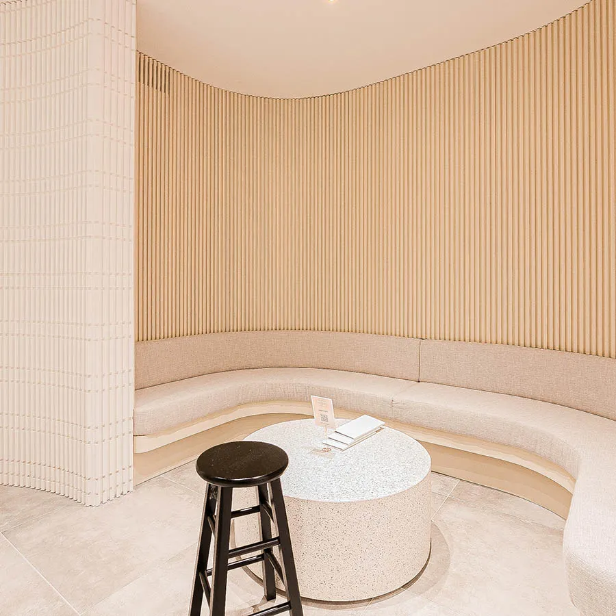 commercial banquette seating millwork fabricators.webp