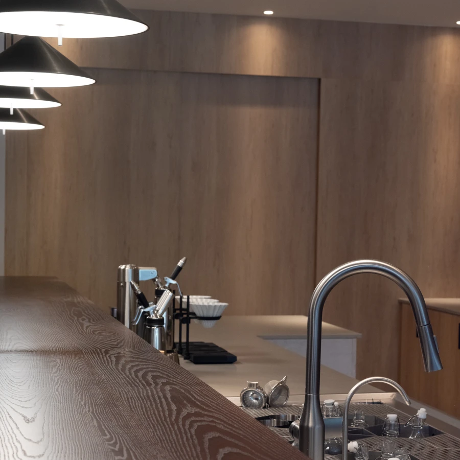 curated coffee space design and build