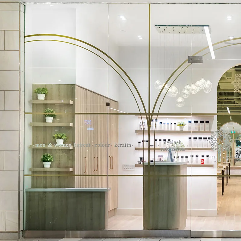 hair salon millwork services